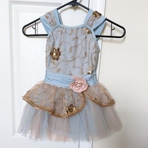 Girls' Light Blue Ballerina Costume
